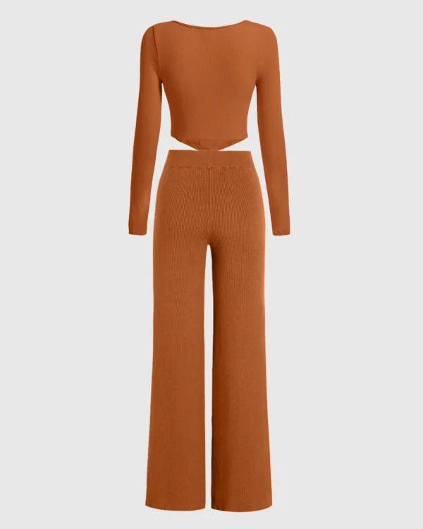 Burnt Orange Coord Set - Image 2