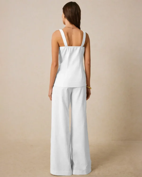 Square Neck Sleeveless Co-ord Set - Image 2